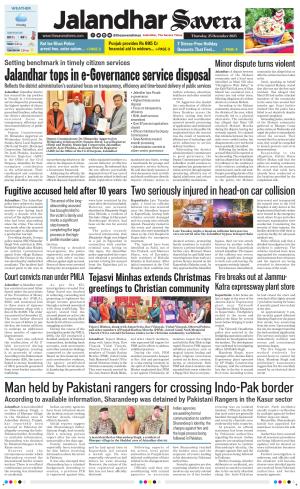 Jalandhar The Savera