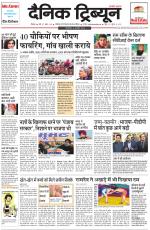 Dainik Tribune (Rohtak Edition)