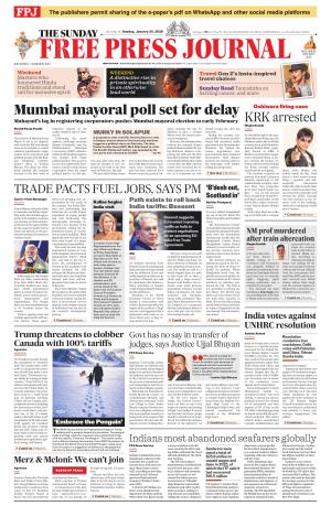 Free Press - Mumbai Epaper