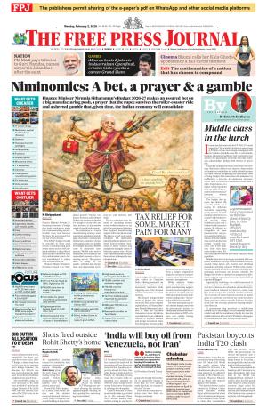 Free Press Journal - Mumbai Epaper