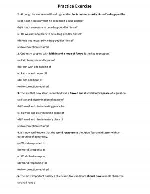 IBPS Specialist Officers Exam: Test of English Language-Pharse Substitution-Concept & Sample Questions