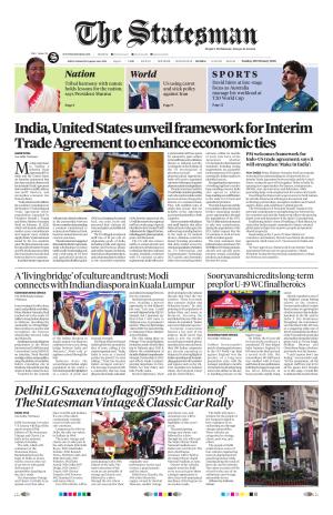 Mumbai - The Statesman