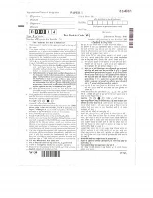 UGC (NET) Exam December 2014: Paper I