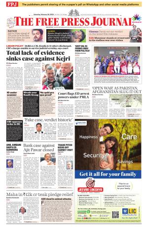 Free Press Journal - Mumbai Epaper
