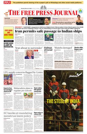 Free Press Journal - Mumbai Epaper