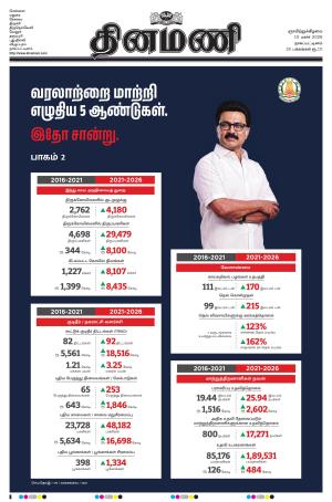 Dinamani - Tiruvarur