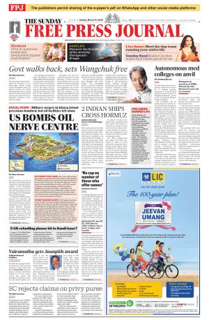 Free Press Journal - Mumbai Epaper