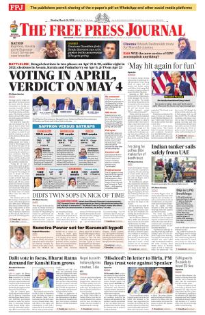Free Press Journal - Mumbai Epaper