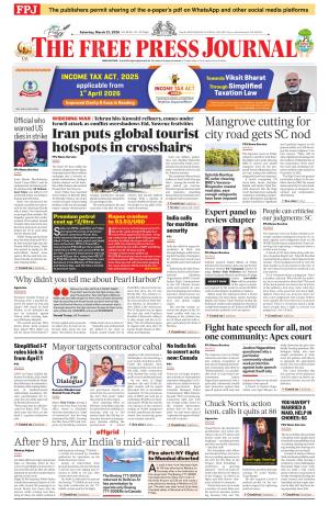 Free Press Journal - Mumbai Epaper