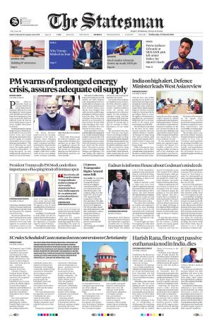 Mumbai - The Statesman