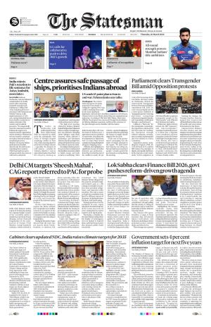 Mumbai - The Statesman