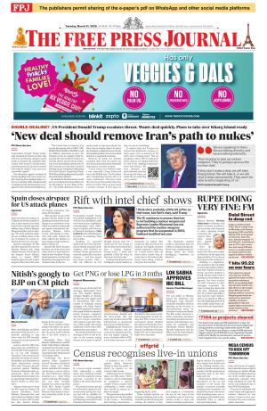 Free Press Journal - Mumbai Epaper