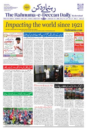 The Rahnuma E Deccan Daily 2 May 2026