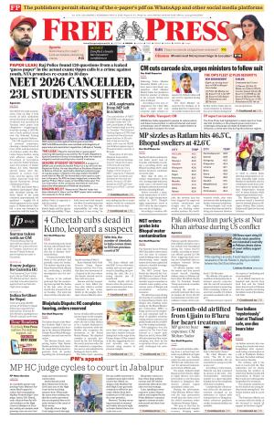 Free Press - Bhopal Epaper Edition