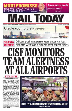 Mail Today, January 12, 2015