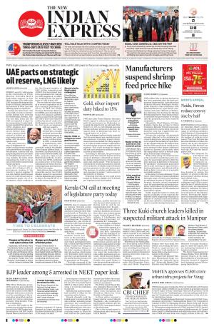 The New Indian Express-Vishakapatnam