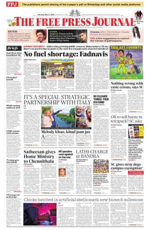 Free Press Journal - Mumbai Epaper