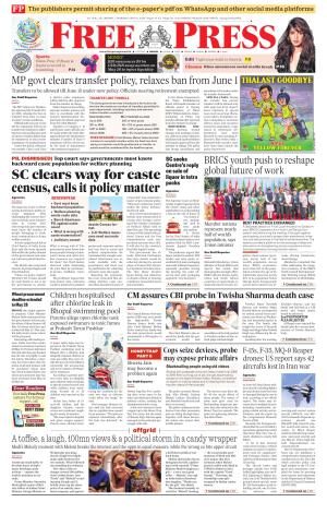 Free Press - Bhopal Epaper Edition