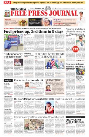 Free Press Journal - Mumbai Epaper