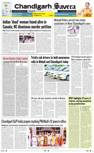 Chandigarh Savera