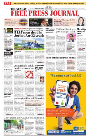 Free Press Journal - Mumbai Epaper