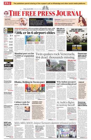 Free Press Journal - Mumbai Epaper