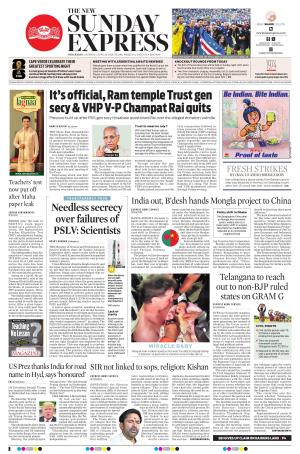 The New Indian Express-Hyderabad