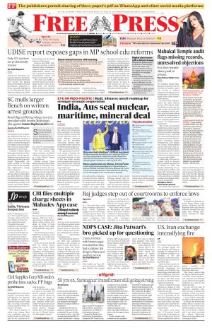 Free Press - Bhopal Epaper Edition