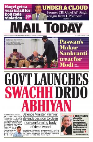 Mail Today, January 15, 2015