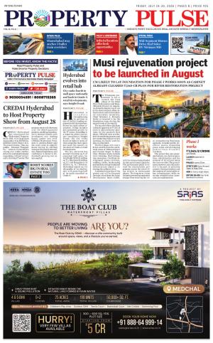 Property Pulse – Hyderabad Real Estate Weekly | Ready-to-Move Homes, Musi Riverfront, Metro Growth & Commercial Market Trends (July 2026)