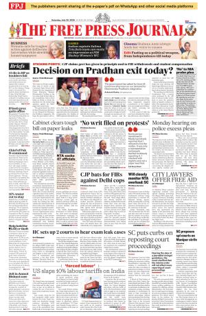 Free Press Journal - Mumbai Epaper