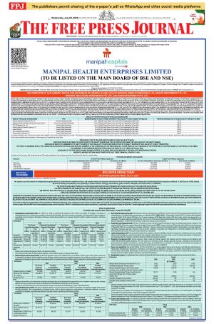 Free Press Journal - Mumbai Epaper