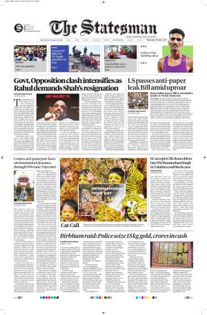  Bhubaneswar -The Statesman