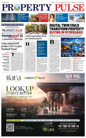 Property Pulse – July 31 – August 6, 2026 | Hyderabad Real Estate Weekly | HMDA Digital Twin, Future City, RRR, Hyderabad Property Market & Investment Guide
