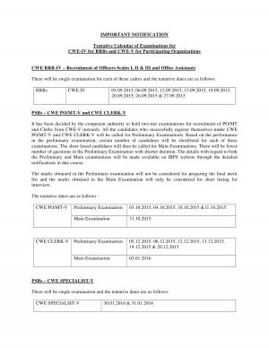 IBPS Common Written Examination: New Exam Pattern