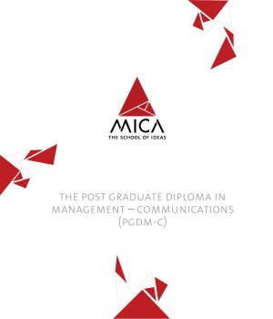 MICAT 2015: MICA Ahmedabad for admission to MBA (PGDM) 2015-17