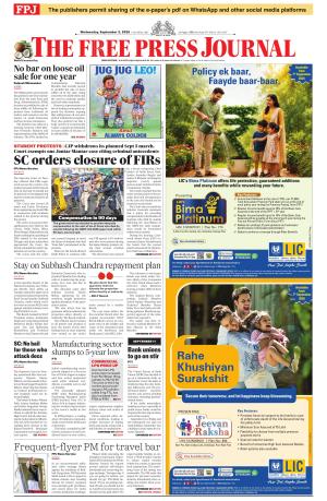 Free Press Journal - Mumbai Epaper