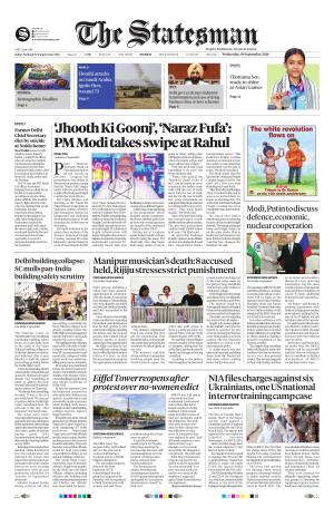 Mumbai - The Statesman