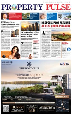 Property Pulse | Hyderabad Real Estate Boom: Neopolis ₹120 Cr/Acre, Metro Growth & Emerging Property Hotspots | Sep 11–17, 2026