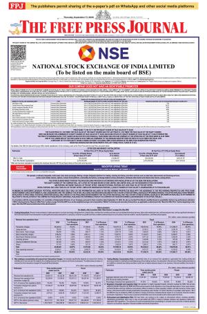 Free Press Journal - Mumbai Epaper