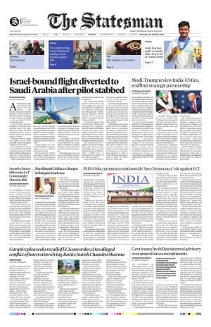 Mumbai - The Statesman