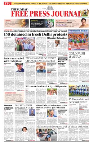 Free Press Journal - Mumbai Epaper