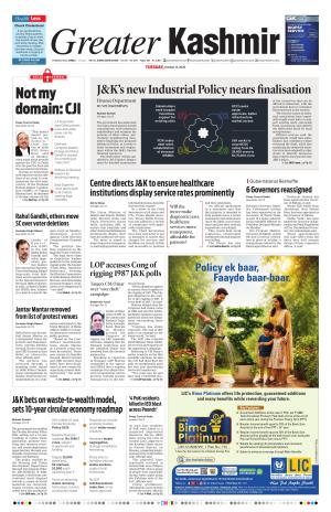 GREATER KASHMIR
