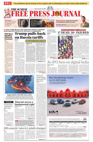 Free Press Journal - Mumbai Epaper