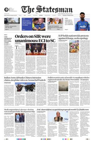 Mumbai - The Statesman