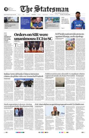 Delhi - The Statesman