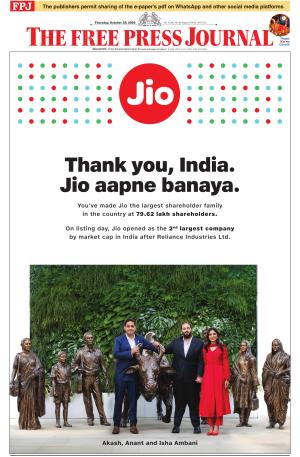 Free Press Journal - Mumbai Epaper