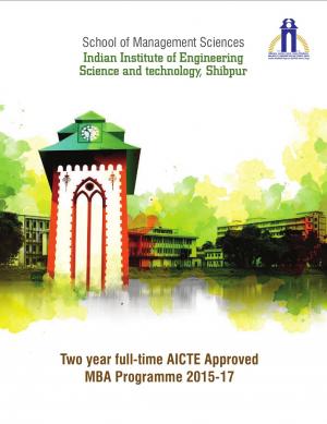 Revised Admission Brochure of MBA 2015 17