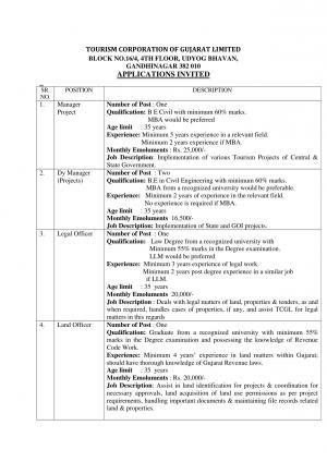 Tourism Corporation of Gujarat Limited