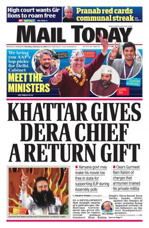 Mail Today, February 12, 2015